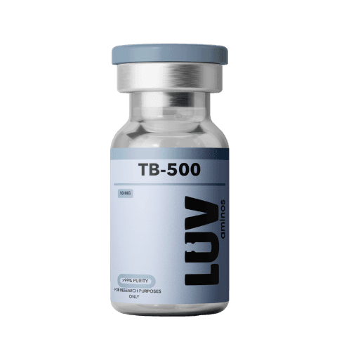 Research peptide vial